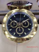 Copy Rolex Cosmograph Daytona Gold Wall Clock From China